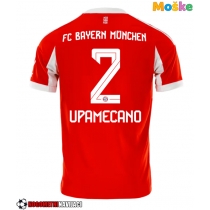 Moške Nogometnih dresov Bayern Munich Dayot Upamecano #2 Domači 2025-26 Kratki rokavi